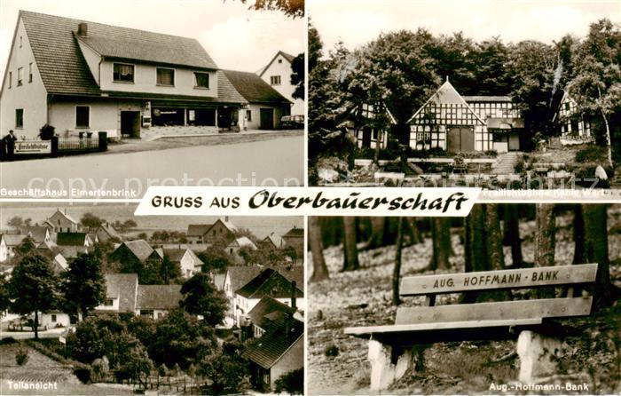 Oberbauerschaft Buende Westfalen Geschaeftshaus Eimertenbrink Teilansicht Aug Ho