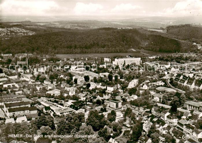 Hemer am Felsenmeer Fliegeraufnahme