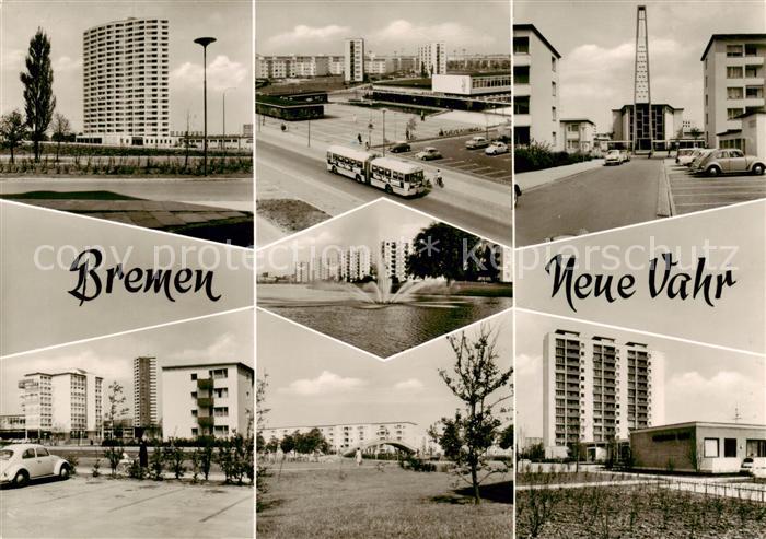 BREMEN  CITY Neue Vahr Teilansichten