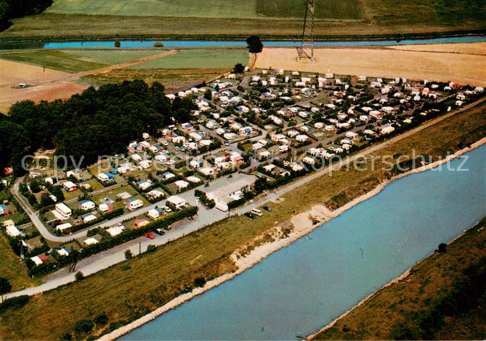 Gahlen Campingplatz Schult im Anker Fliegeraufnahme