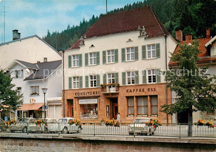 St Blasien Konditorei Kaffee Ell