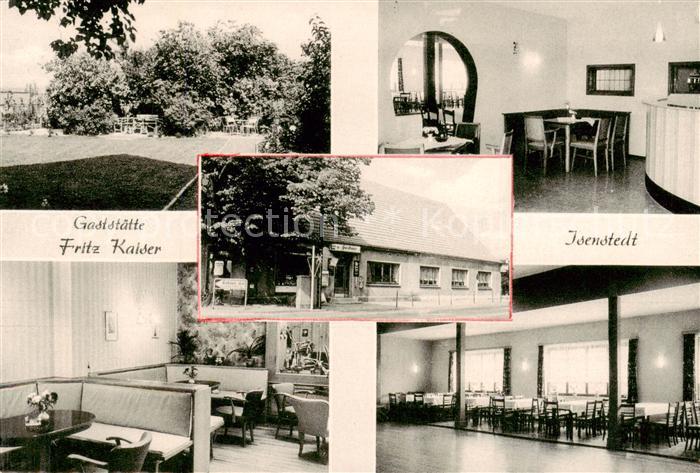 Isenstedt Luebbecke Westfalen Gaststaette Fritz Kaiser Gastraeume Bar