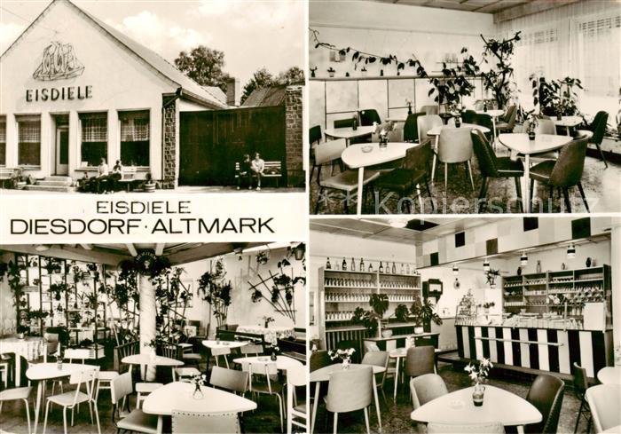 Diesdorf Altmark Eisdiele Gastraeume