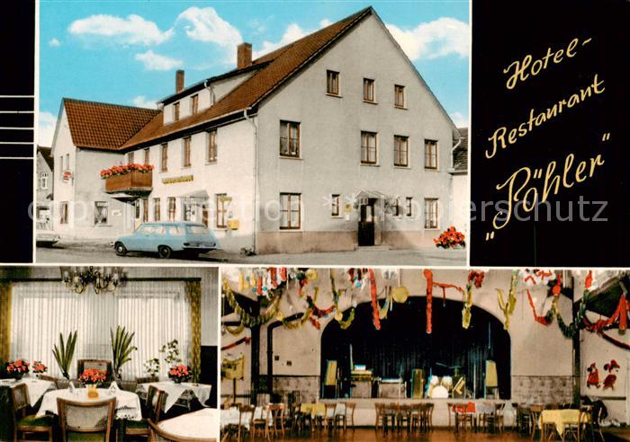 Nordhemmern Hotel Restaurant Poehler Gaststube Festsaal