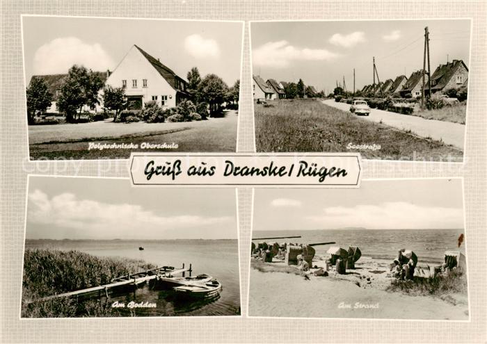 Dranske Polytechnische Oberschule Am Bodden Seestrasse Am Strand