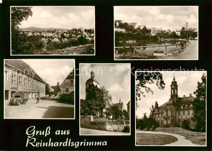 Reinhardtsgrimma Panorama Ortsansichten Kirche