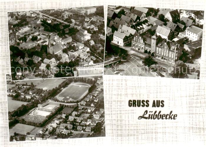Luebbecke Westfalen Fliegeraufnahmen