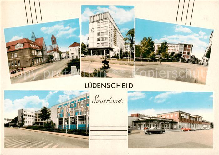 Luedenscheid Orts unt Teilansichten