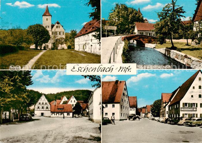 Eschenbach Mittelfranken Schloss Hirschbach Ortspartien