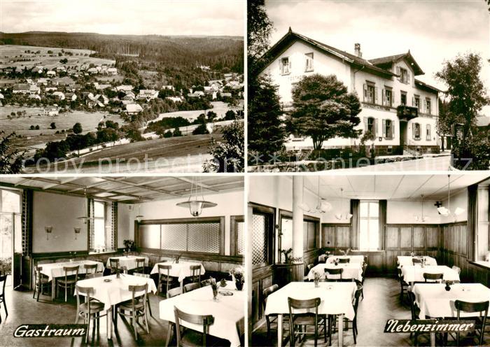 uehlingen-Birkendorf Panorama Gasthaus Pension zum Posthorn Gaststube Nebenzimme