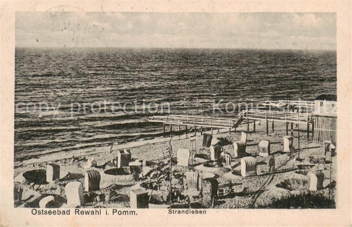 Rewahl Rewal Ostsee PL Strandleben