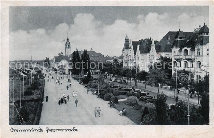Swinemuende Swinoujscie Promenade