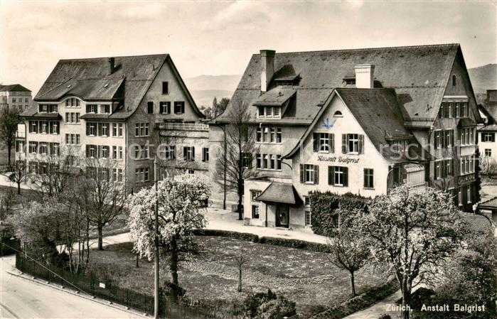 Zuerich ZH Anstalt Balgrist