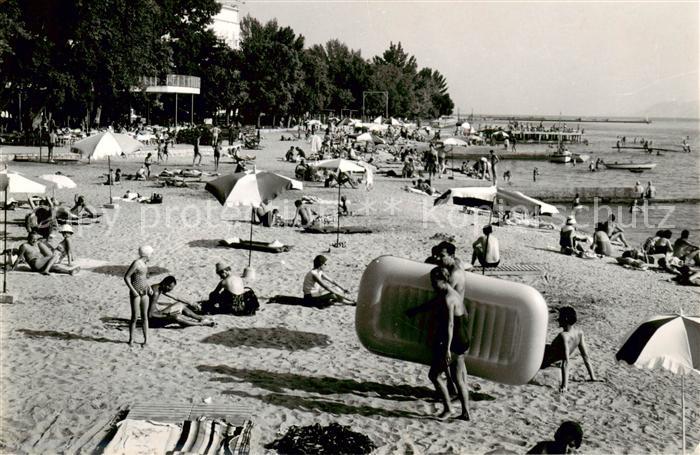 Crikvenica Croatia Strandpartie