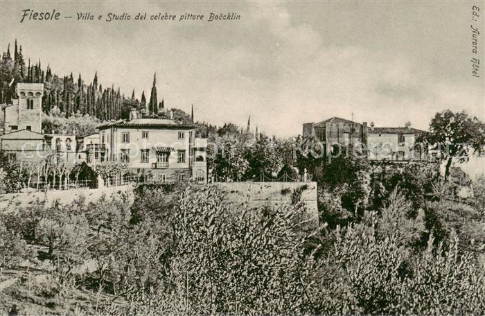 Fiesole Toscana IT Villa e Studio del celebre pittore Boecklin