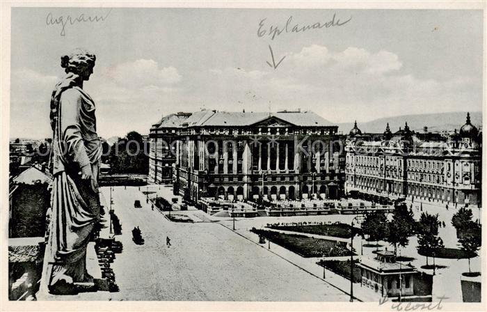 Zagreb Agram Croatia Hotel Esplanade Trg Ante Starcevica