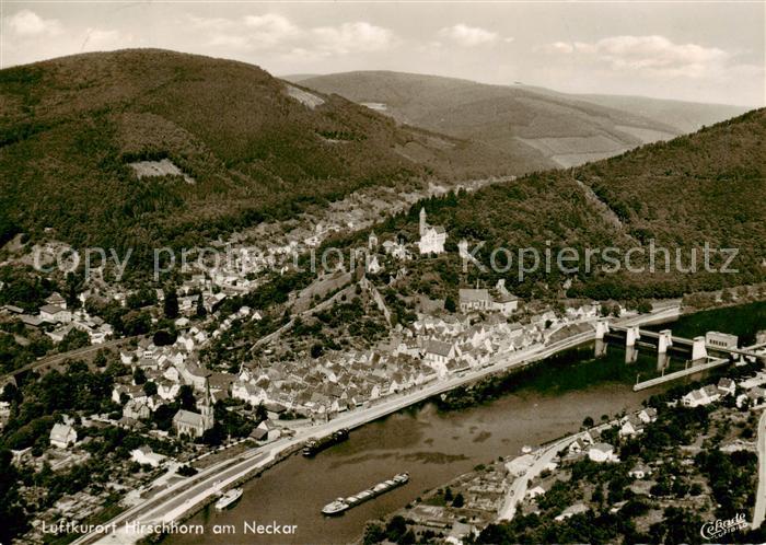 Hirschhorn Neckar Fliegeraufnahme