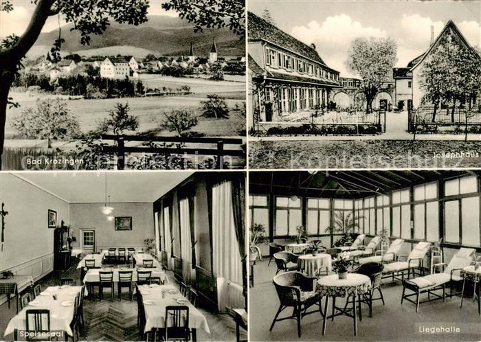 Bad Krozingen Josephshaus Speisesaal Liegehalle