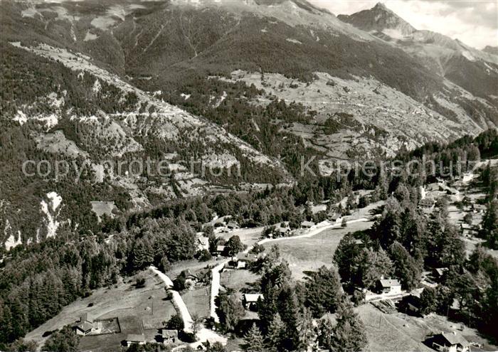 Les Mayens -de-Sion VS Vue aerienne