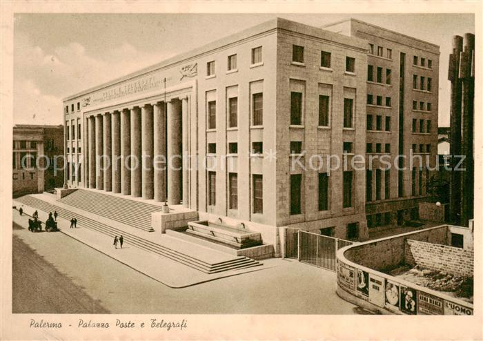Palermo  Sicilia Palazzo Poste e Telegrafi