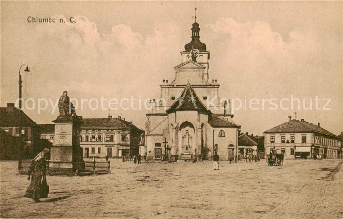 Chlumec Cidlinou Chlumetz Zidlina CZ Kirche Denkmal