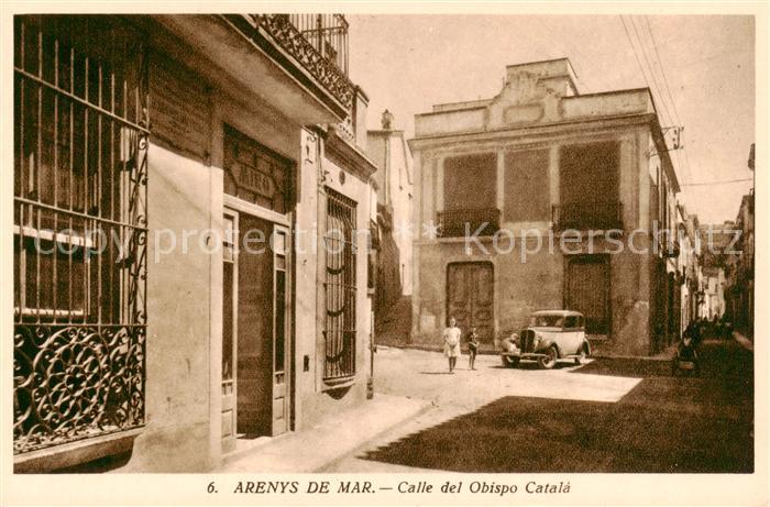 Arenys de Mar ES Calle del Obispo Catala