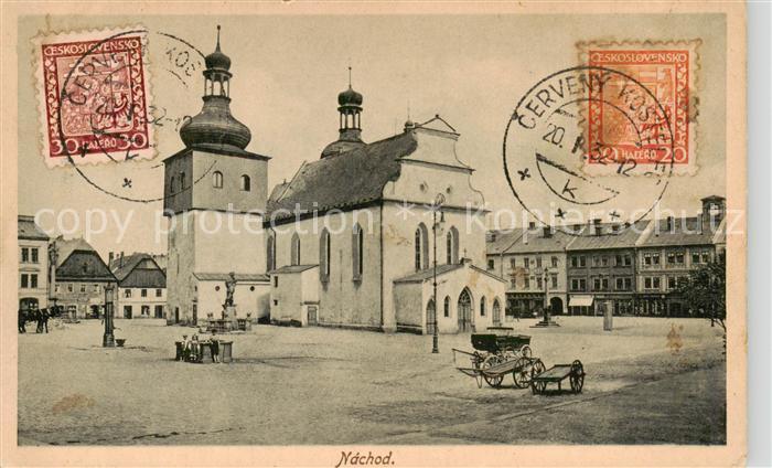 Nachod CZ Marktplatz Rathaus