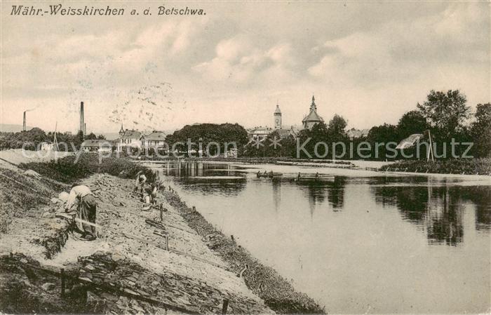 Maehrisch-Weisskirchen Hranice nad Morave CZ an der Betschwa