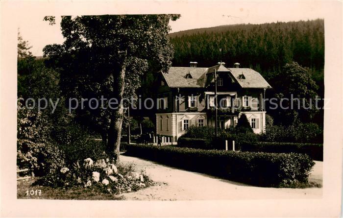 Karlsbrunn  Schlesien Karlova Studanka CZ Villa