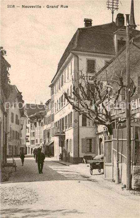 Neuveville La Bielersee Preles BE Grand Rue