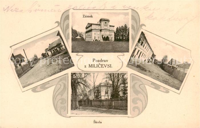 Milicev Prag Prahy Prague Zamek Skola Strassenpartien