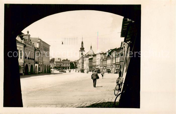 Zwittau Svitavsko CZ Stadtplatz