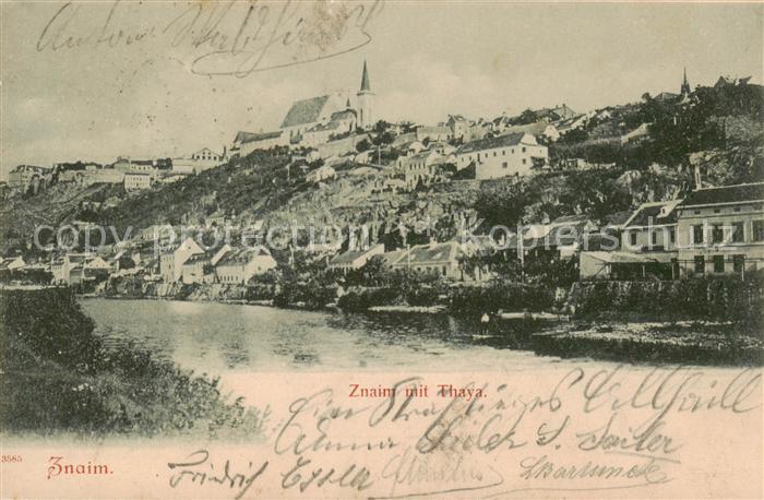 Znaim Znojmo CZ Partie an der Thaya