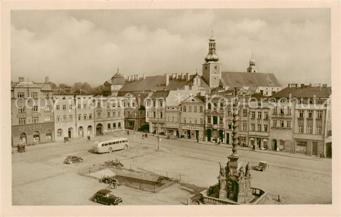 Broumov Braunau Boehmen CZ Marktplatz