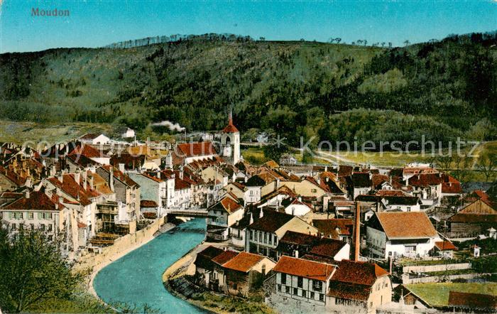 Moudon VD Ortsansicht