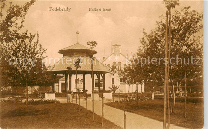 Podebrady Bad Podiebrad CZ Knizeci lazne