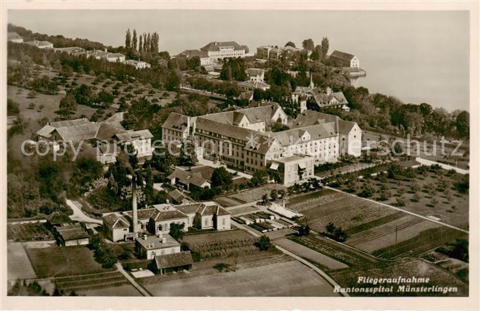 Muensterlingen TG Kantonsspital Fliegeraufnahme