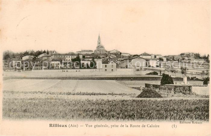 Rillieux (ex Ain) Rillieux-la-Pape 69 Rhone Vue generale prise de la Route de Ca