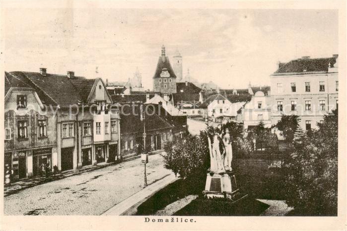 Domazlice Domazlic Taus CZ Strassenpartie