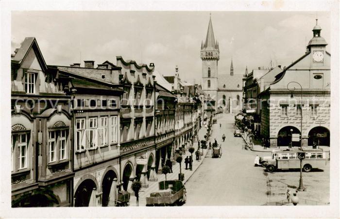 Dvur Kralove nad Labem Koeniginhof Elbe CZ Ortspartie