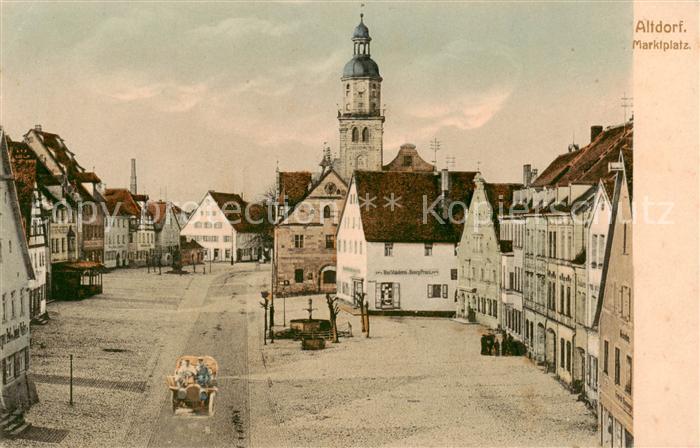 Altdorf Nuernberg Marktplatz