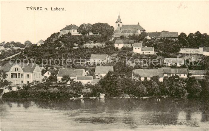 Tynec nad Labem Elbeteinitz CZ Panorama