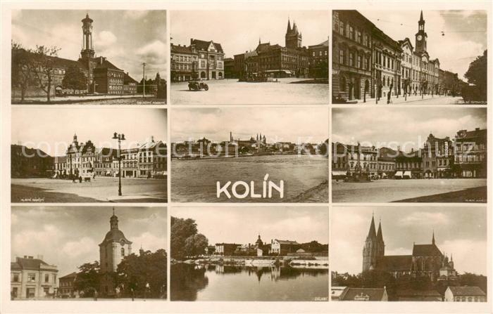 Kolin nad Labem Koeln Elbe CZ Orts und Teilansichten