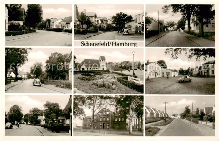 Schenefeld Hamburg Teilansichten Strassenpartien