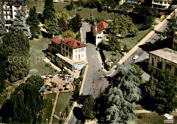 Glion Hotel Right Voudois et Primvvera Fliegeraufnahme