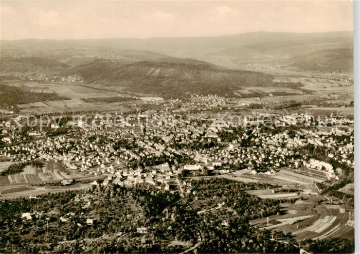 Schorndorf  Wuerttemberg im Remstal Fliegeraufnahme