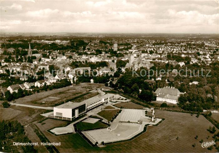 Delmenhorst Fliegeraufnahme mit Hallenbad