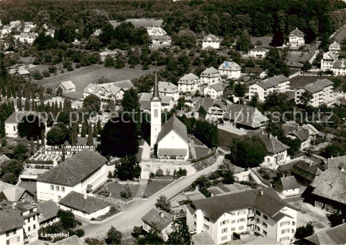 Langenthal BE Fliegeraufnahme