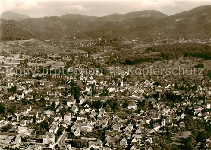 Muellheim Baden Fliegeraufnahme