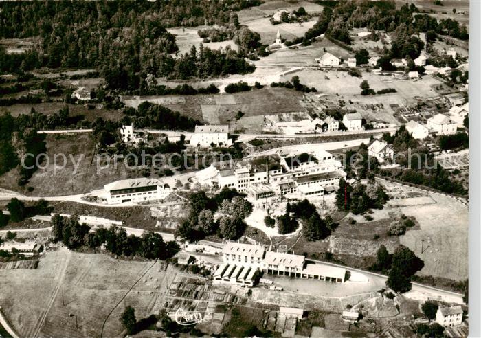 Le Tholy Vue aerienne Vue d’ensemble des Batiments des Fromageries Gerard Usine